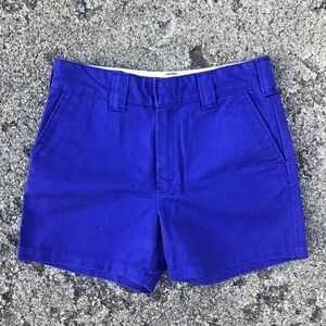 Hyke Royal Blue Shorts - cult JAPANESE label sold at La Garconne